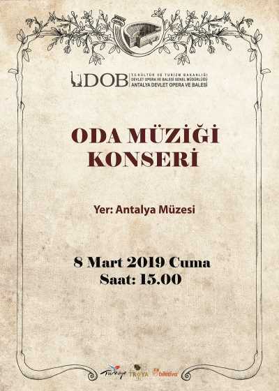 Antalya Devlet Opera ve Balesi, Oda Müziği Konseri